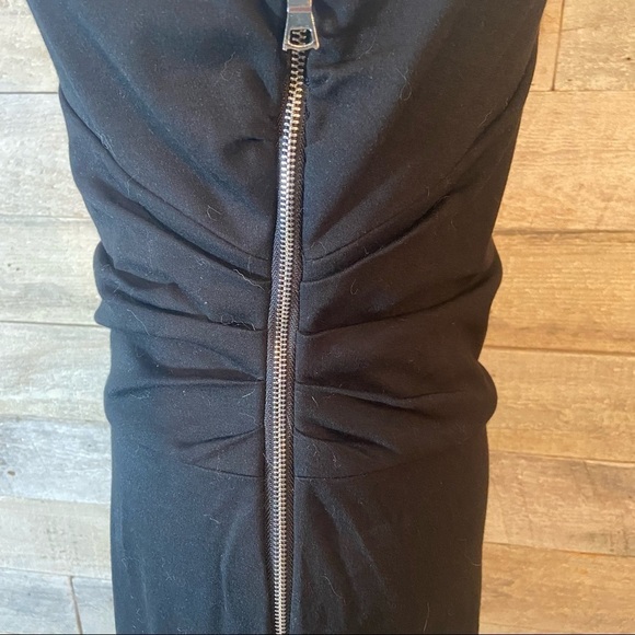 Cynthia Steffe women’s ruched little black dress in size 6 - Picture 6 of 10